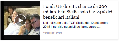 Screenshot SiciliachiamaEuropa Rai B