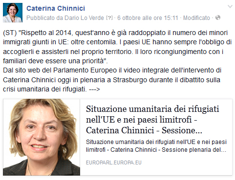 screenshot da FB