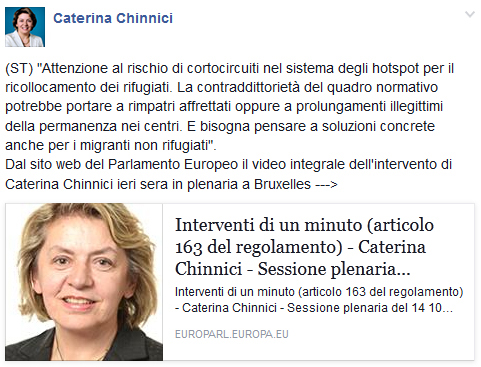 screenshot da FB