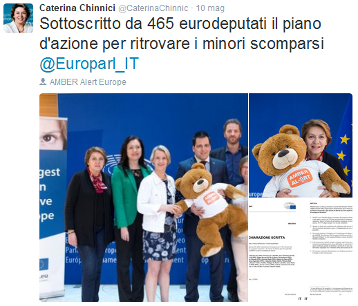 Amber alert minori scomparsi