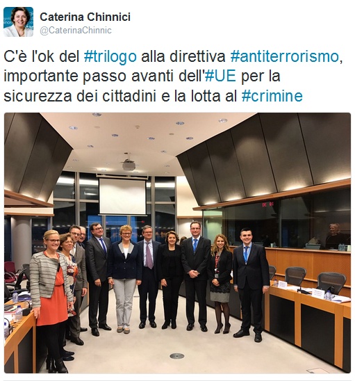 Direttiva antiterror